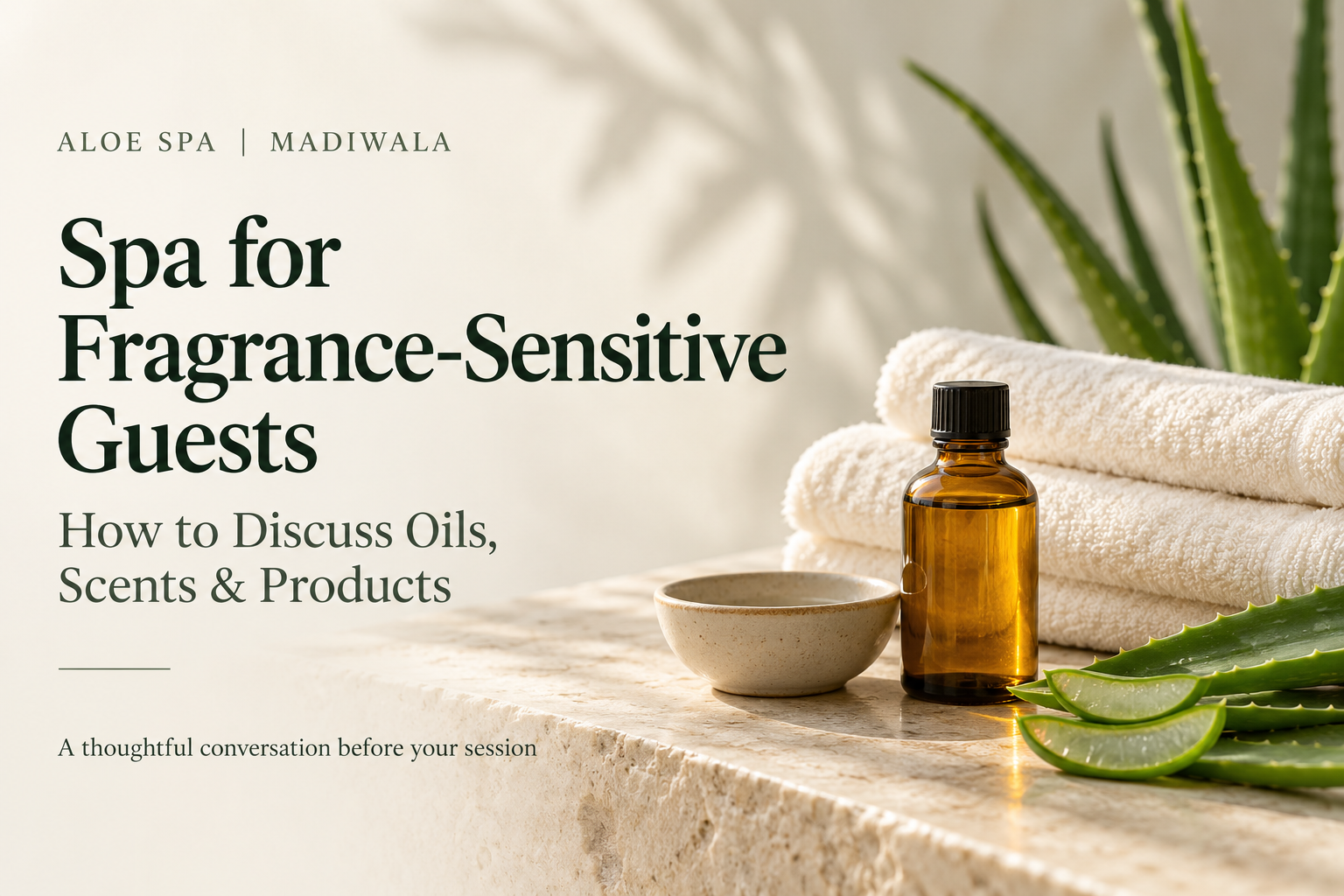 <strong>Spa for Fragrance-Sensitive Guests in Madiwala: How to Discuss Oils, Scents and Products</strong>
